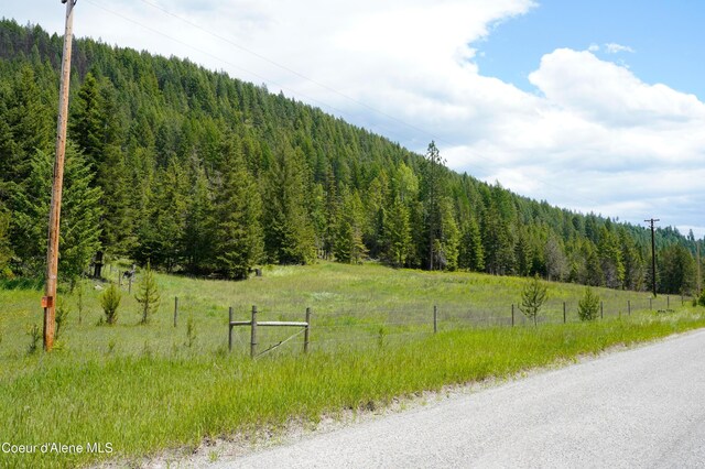 4333 Old Highway Two Loop, Moyie Springs, ID 83845 - view of asphalt street with a view of trees