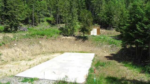 4333 Old Highway Two Loop, Moyie Springs, ID 83845 - view of yard with a forest view