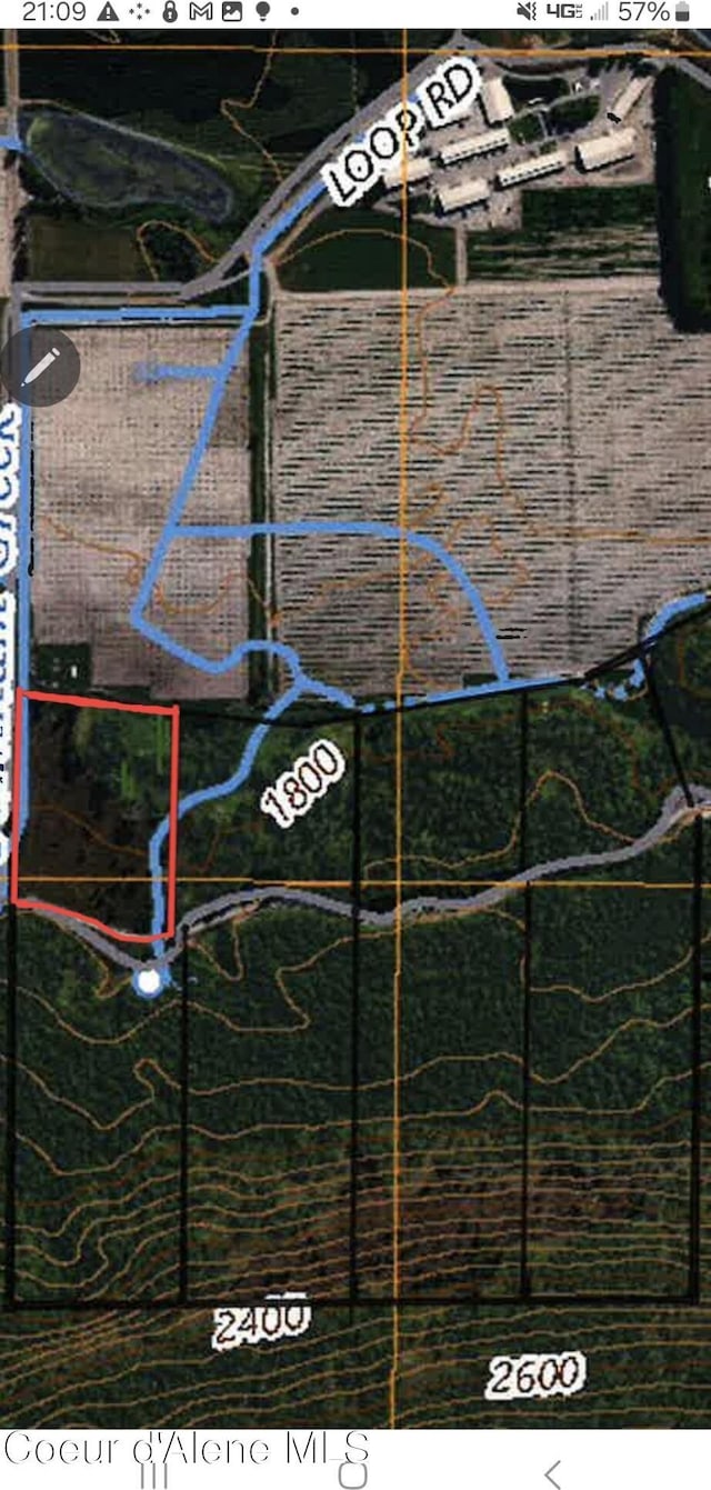 NNA W Side Road Parcel 1, Bonners Ferry ID, 83805 land for sale