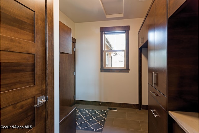 interior space featuring tile patterned floors
