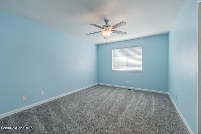 1449 N Moonstone St, Post Falls, ID 83854 - empty room featuring carpet and a ceiling fan