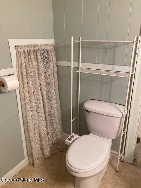 bathroom with toilet