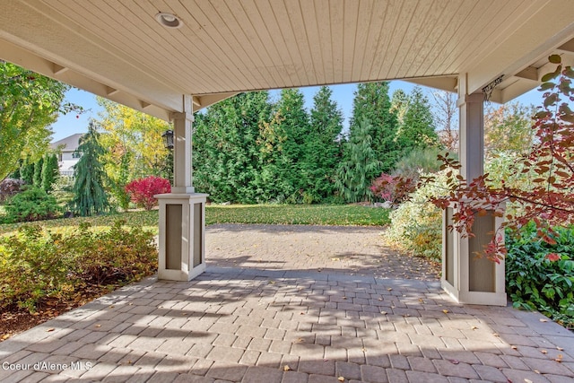 view of patio