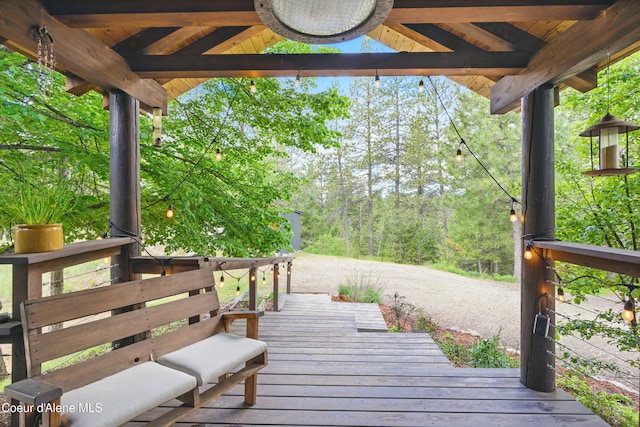 32 Angelina Way, Priest River, ID 83856 - view of wooden deck