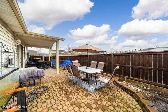 view of patio / terrace