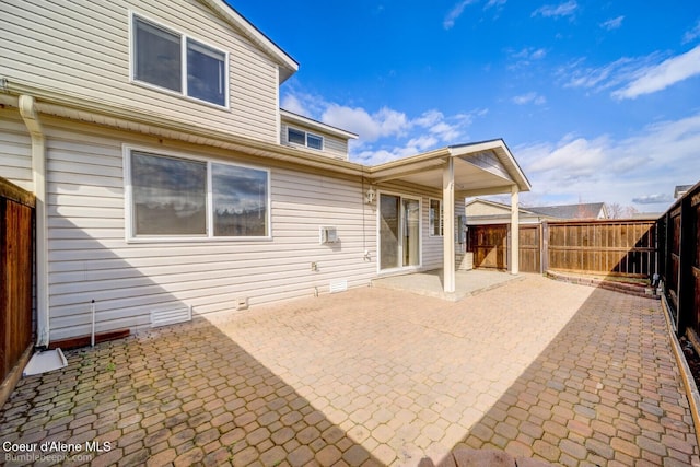 exterior space featuring a patio area