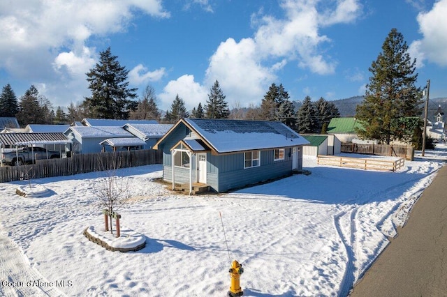 view of ranch-style house