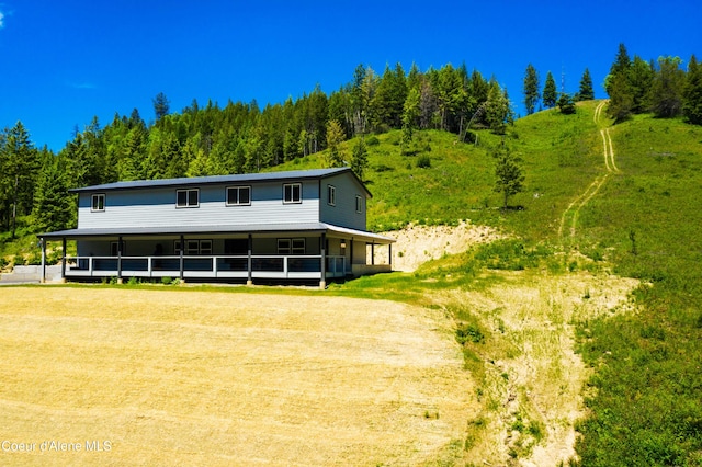 view of rear view of house