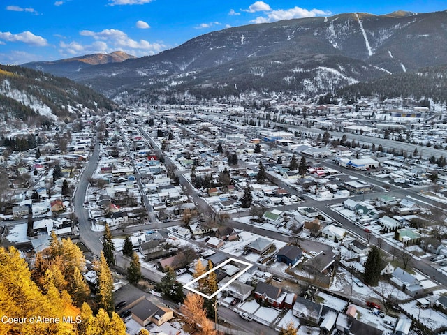 view of mountain feature