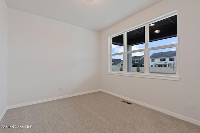 empty room with carpet