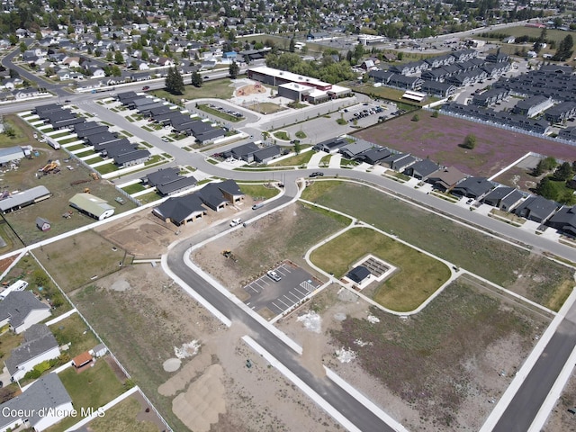 7917 N Mocha Loop, Coeur Dalene, ID 83815 - aerial view of property and surrounding area featuring nearby suburban area