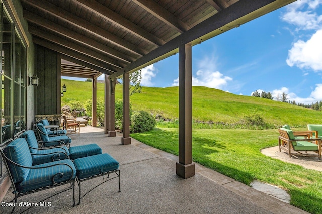 17036 S Citrine Dr, Coeur Dalene, ID 83814 - view of patio