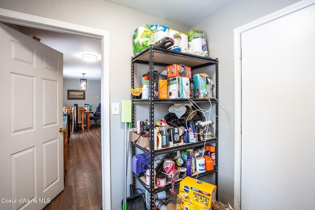 view of pantry