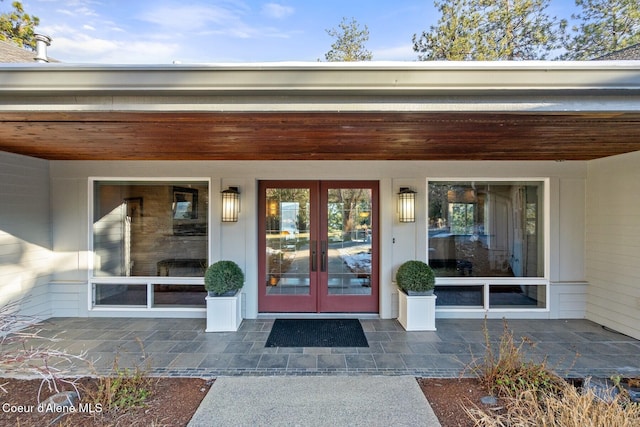 5006 S Brentwood Ln, Coeur Dalene, ID 83814 - property entrance featuring french doors