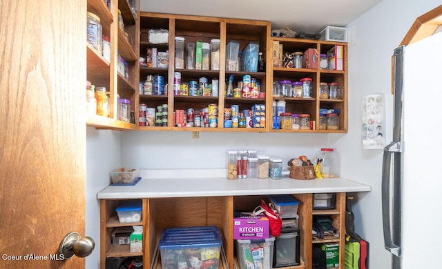 view of pantry