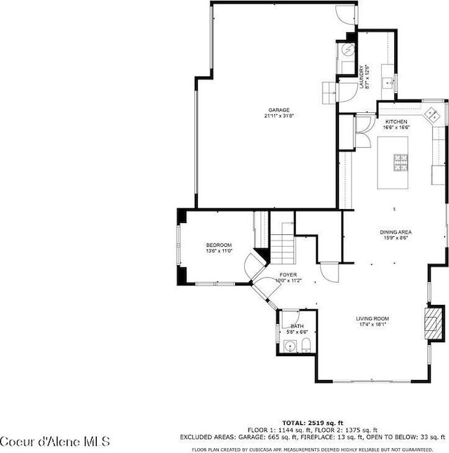 view of layout