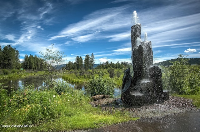 view of water feature