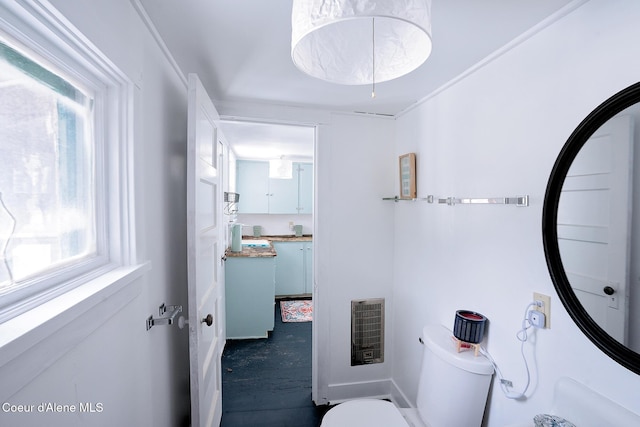 315 Montana St, Mullan, ID 83846 - half bath with toilet and heating unit