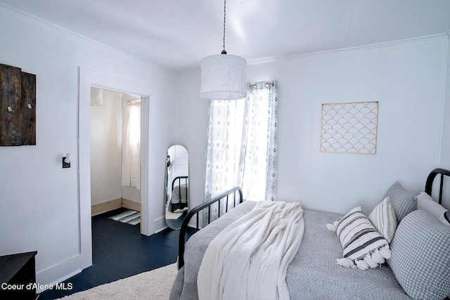 315 Montana St, Mullan, ID 83846 - bedroom featuring crown molding