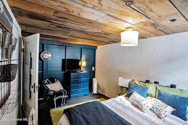315 Montana St, Mullan, ID 83846 - unfurnished bedroom with wood ceiling