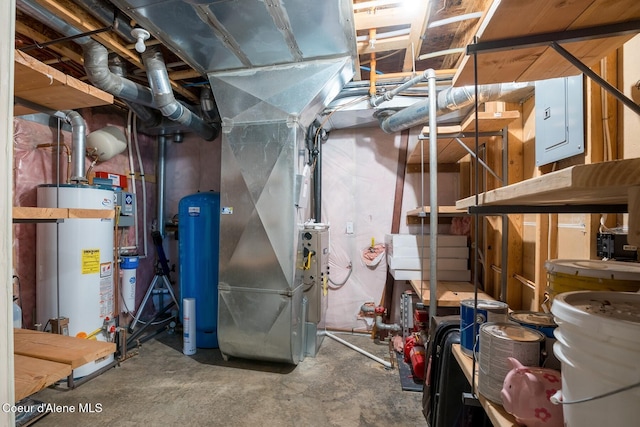 utilities with gas water heater