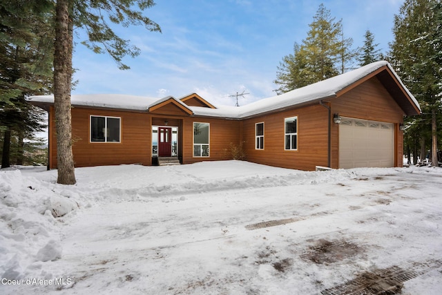 view of chalet / cabin