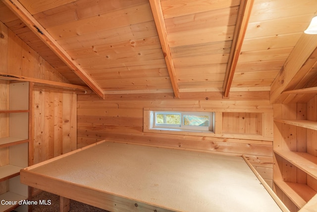 storage room featuring a sauna