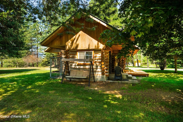 view of outbuilding featuring an outbuilding