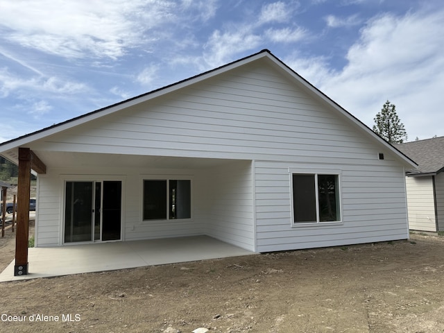 722 E Valley St S, Oldtown, ID 83822 - back of property featuring a patio