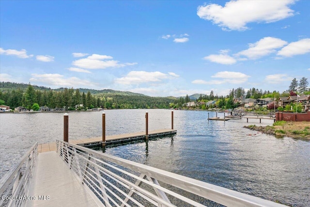 6489 E Kyong, Post Falls, ID 83854 - dock featuring a water view