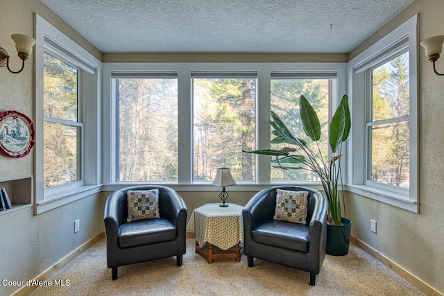 sunroom featuring plenty of natural light