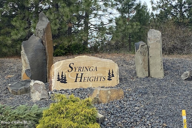 2766 S Helen Dr, Coeur Dalene, ID 83814 - view of community / neighborhood sign