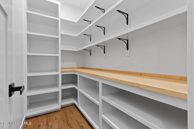 view of pantry