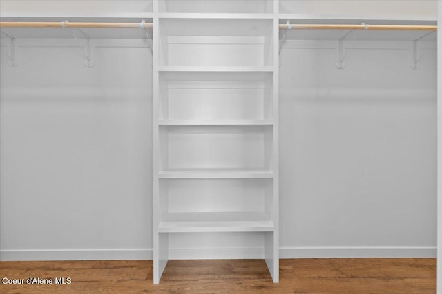 view of closet