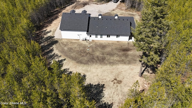 drone / aerial view