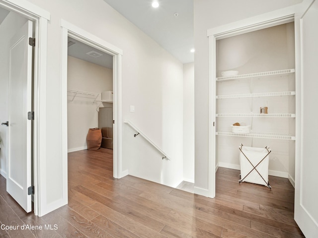 closet with visible vents