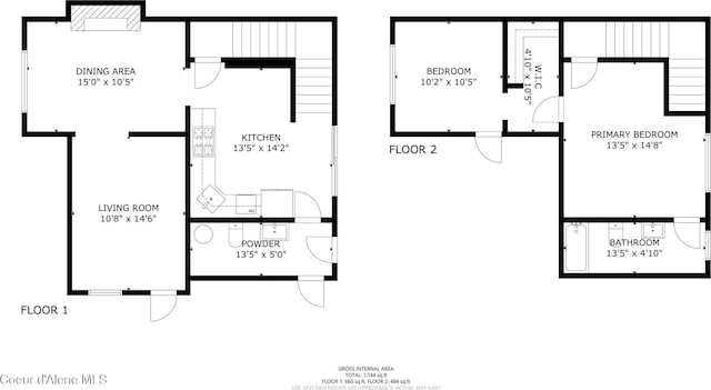 1222 W Tamarindo Ln, Hayden, ID 83835 - view of layout