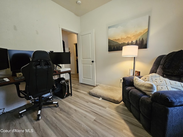 4346 N Brookie Dr, Post Falls, ID 83854 - office space featuring wood finished floors