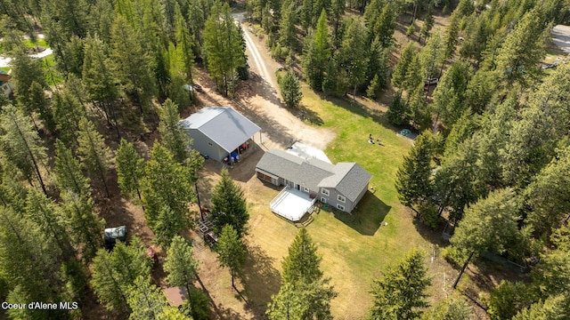 aerial view