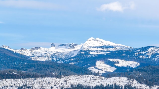 view of mountain feature