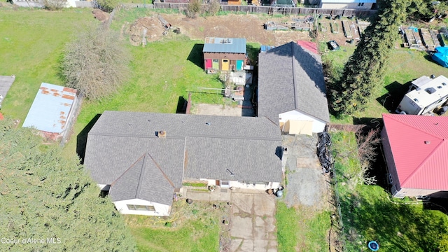 610 E Ockert St, Oldtown, ID 83822 - bird's eye view featuring a residential view