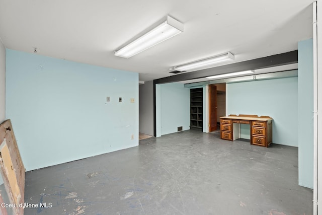 interior space with visible vents