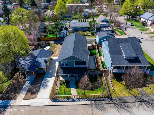 1006 E Garden Ave, Coeur Dalene, ID 83814 - aerial view featuring a residential view