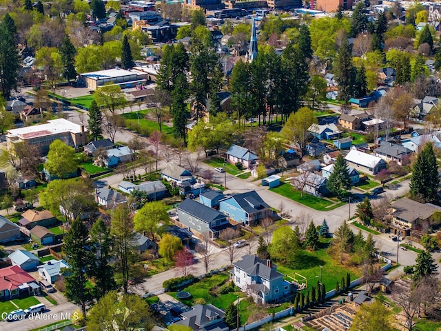 1006 E Garden Ave, Coeur Dalene, ID 83814 - drone / aerial view featuring a residential view