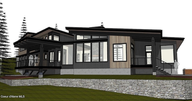 view of side of home