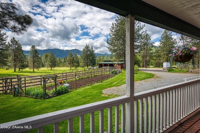 415 Shale Rd, Priest River, ID 83856 - view of mountain backdrop with rural landscape