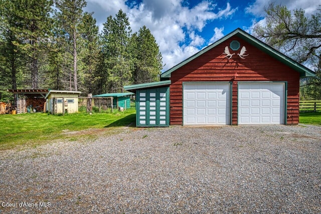 415 Shale Rd, Priest River, ID 83856 - view of detached garage