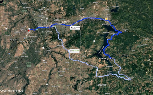NNA E Bell Canyon Rd, Harrison, ID 83833