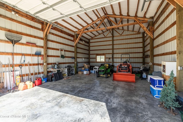 5904 N 15th St, Dalton Gardens, ID 83815 - garage with metal wall