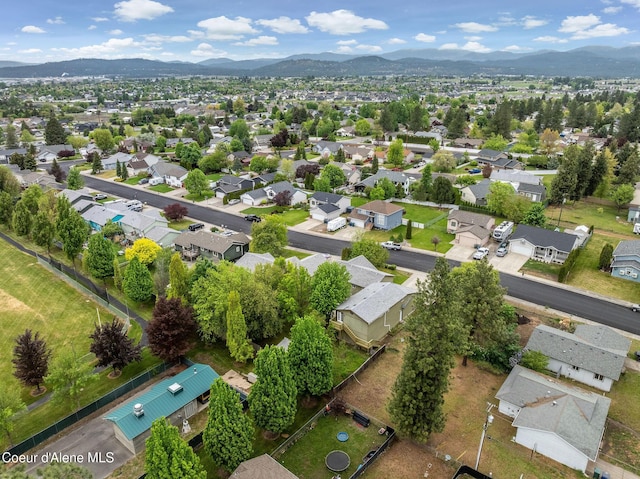 405 W 22nd Ave, Post Falls, ID 83854 - aerial view of residential area with a mountainous background